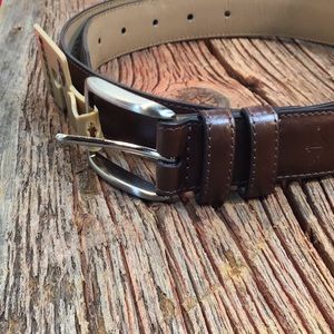 Dockers 40” brown leather belt